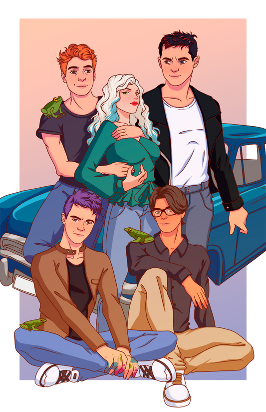 Gang of Ghouls - Full Harem Art Art