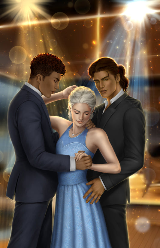 Shadowblood Souls - Riva, Andreas, & Dominic SFW Art