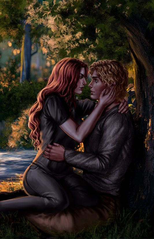 Flirting with Monsters - Sorsha & Snap SFW Art